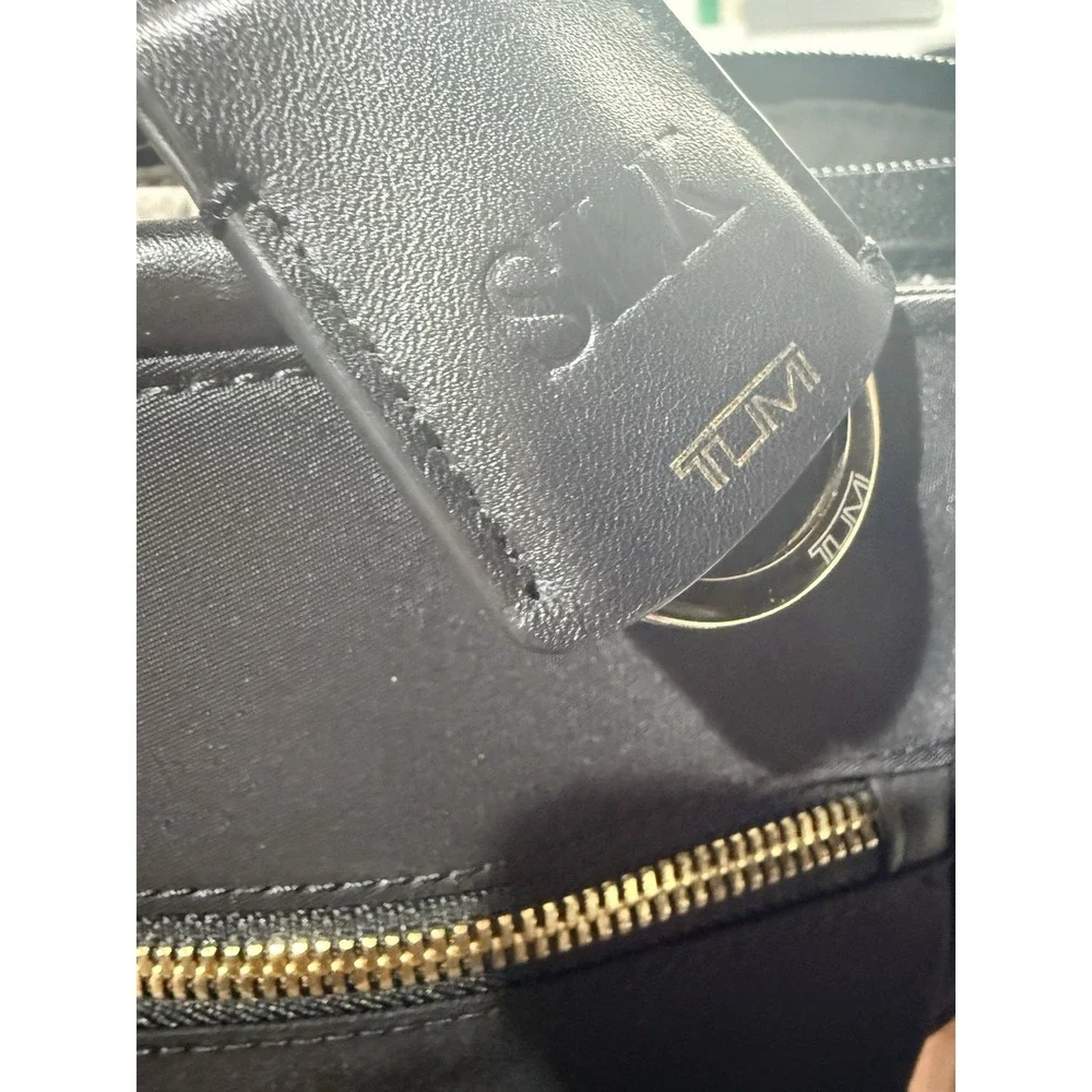 TUMI Sheryl Business Tote VOYAGEUR - Black With Gold‎ Hardware 1